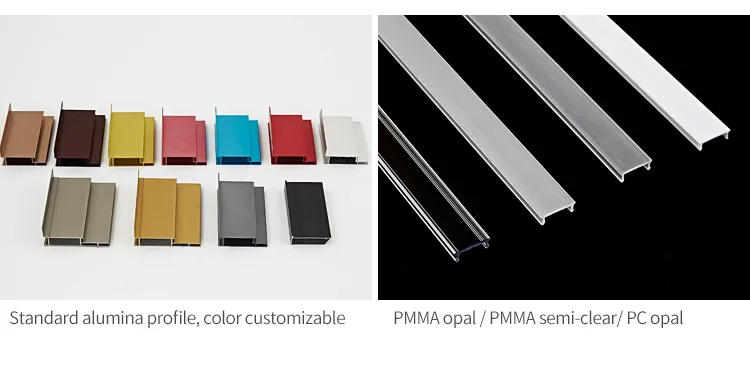1707 LED Recessed Aluminum Profile for LED Strip Light