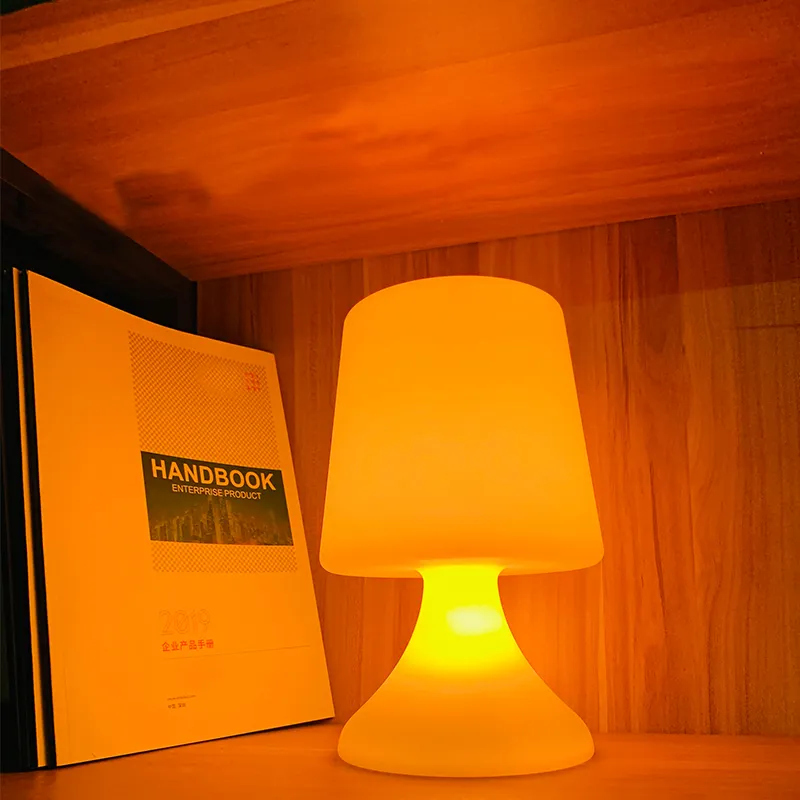 2020 Hot Sale Wireless Charger Desk Lamp with RGB Night Light