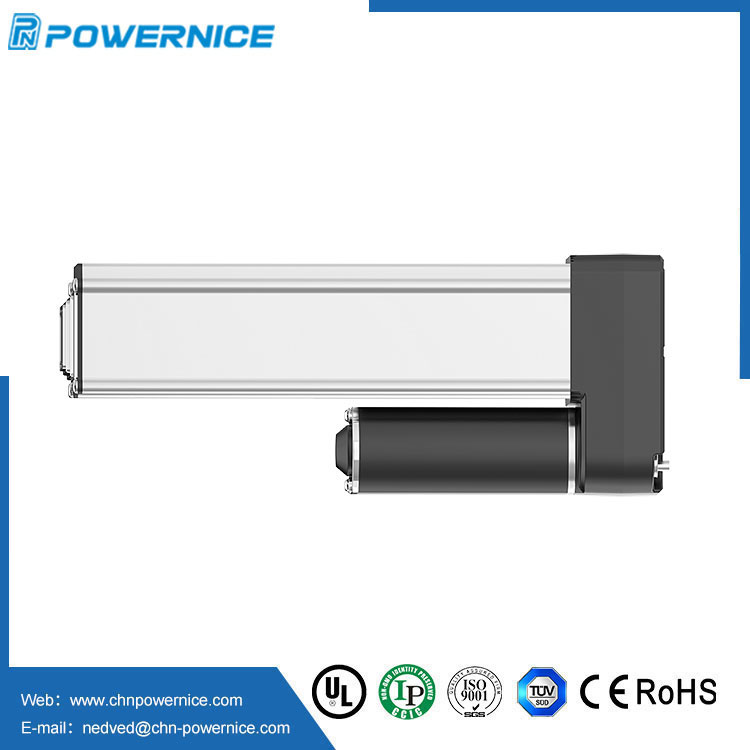 What are the basic types of linear actuators?